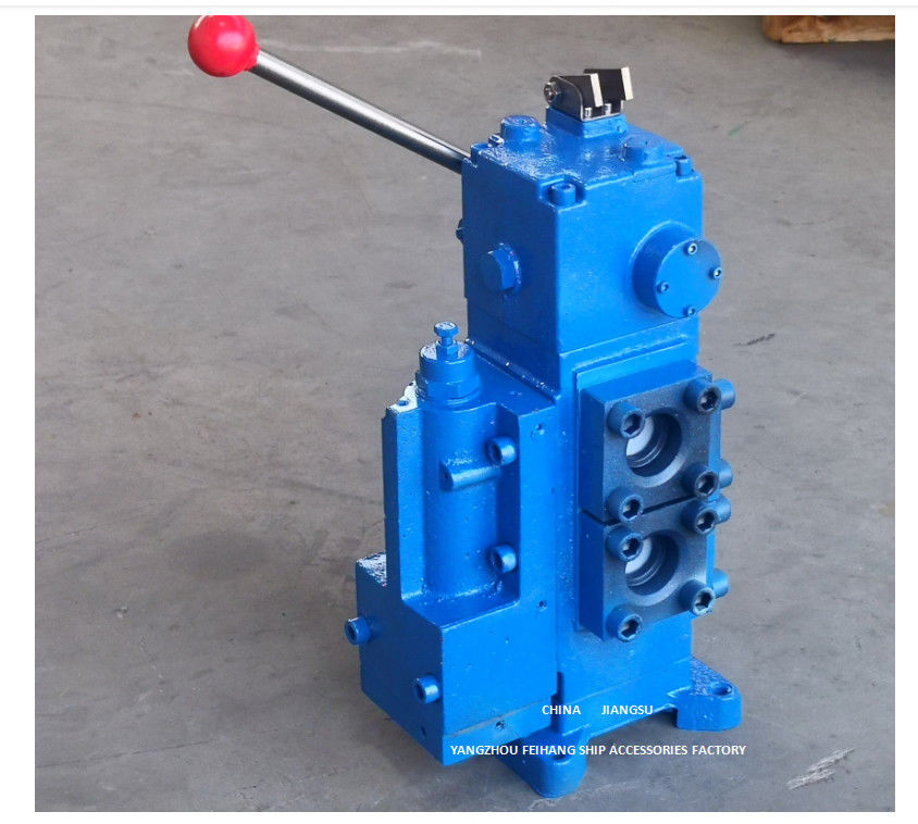 35sfre-Mo32b- Válvulas de controle de fluxo proporcional manual para guincho de navios, válvula de controle de bloco de controle, molinete