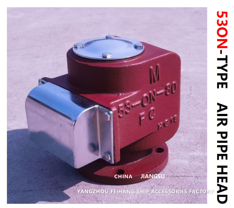 Tipo do flutuador IMPA872303/tipo ferro fundido Marine Air Vent Head 53ON-80A de Floatball