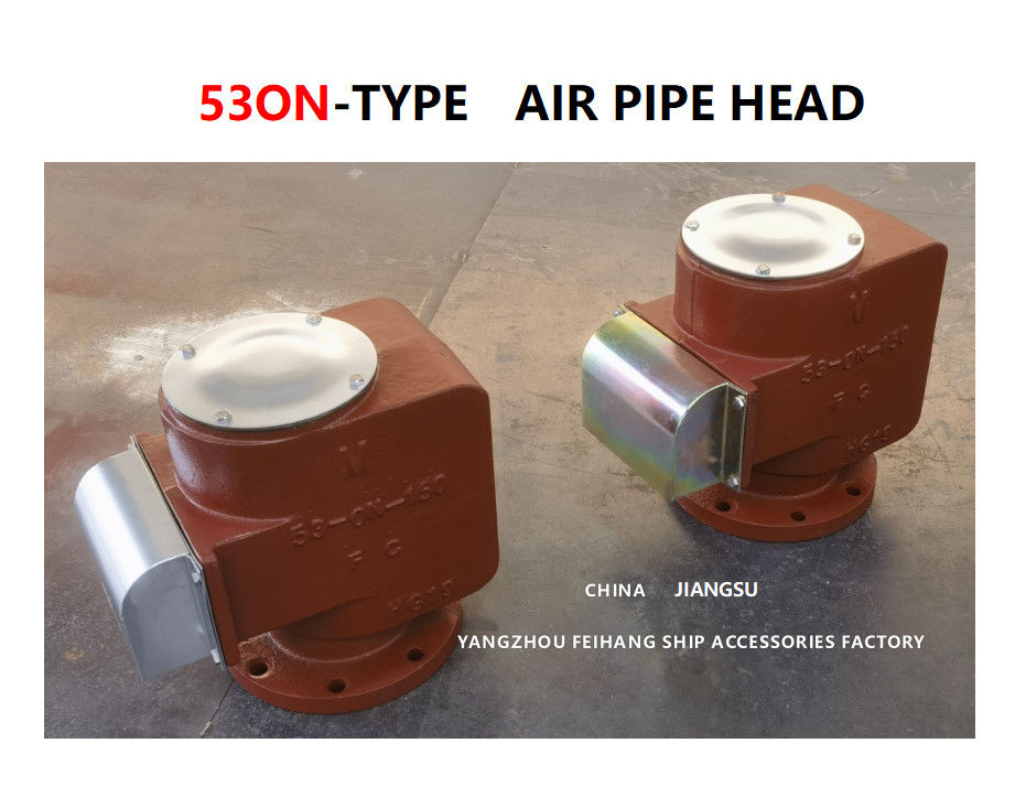 Tipo do flutuador IMPA872303/tipo ferro fundido Marine Air Vent Head 53ON-80A de Floatball