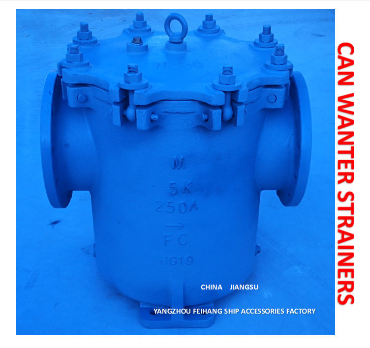 FILTROS DE ÁGUA MARINHA PODE JIS F7121-CAN FILTROS DE ÁGUA CORPO CARTUCHO DE FILTRO DE FERRO FUNDIDO AÇO INOXIDÁVEL