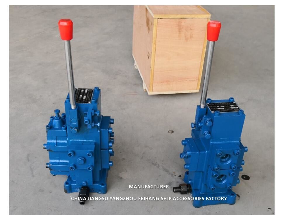 VÁLVULAS DE CONTROLE DE FLUXO PROPORCIONAL MANUAL CSBF-H-G20 PARA BLOCO DE VÁLVULAS DE CONTROLE HIDRÁULICO DE NAVIOS