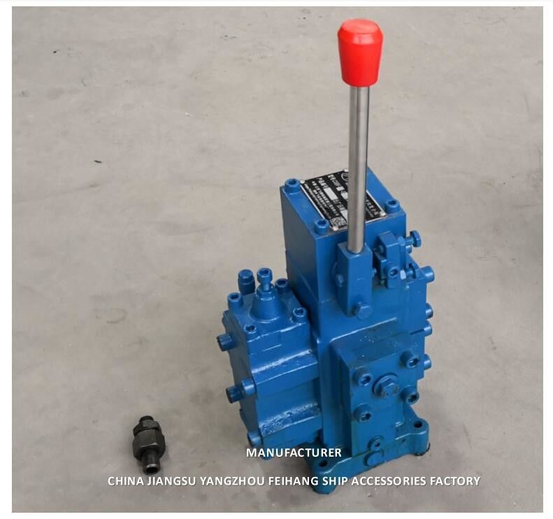 VÁLVULAS DE CONTROLE DE FLUXO PROPORCIONAL MANUAL CSBF-H-G20 PARA BLOCO DE VÁLVULAS DE CONTROLE HIDRÁULICO DE NAVIOS