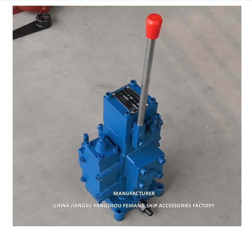 VÁLVULAS DE CONTROLE DE FLUXO PROPORCIONAL MANUAL CSBF-H-G20 PARA BLOCO DE VÁLVULAS DE CONTROLE HIDRÁULICO DE NAVIOS