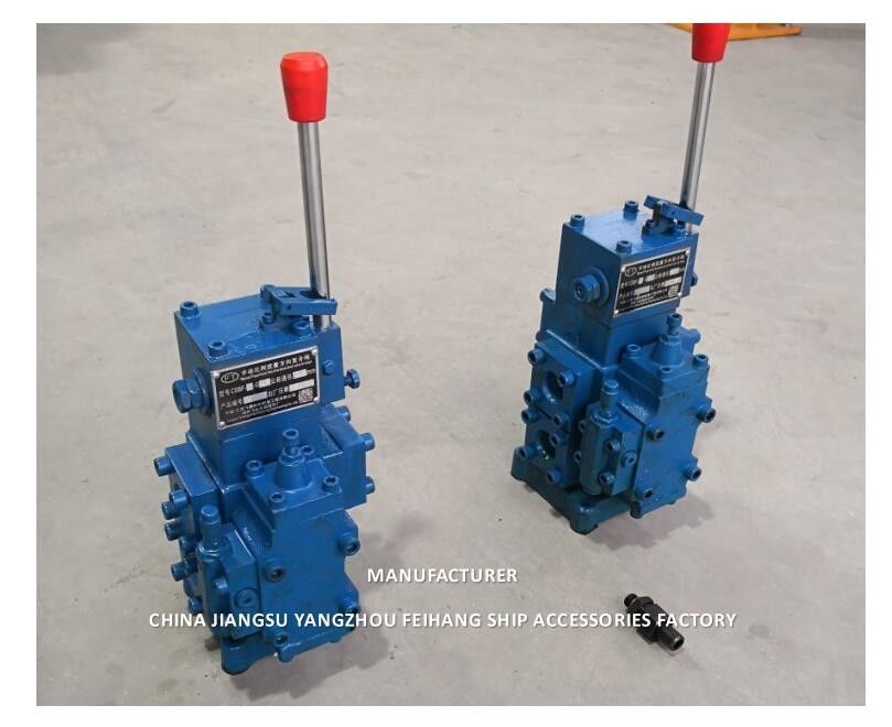 VÁLVULAS DE CONTROLE DE FLUXO PROPORCIONAL MANUAL CSBF-H-G20 PARA BLOCO DE VÁLVULAS DE CONTROLE HIDRÁULICO DE NAVIOS