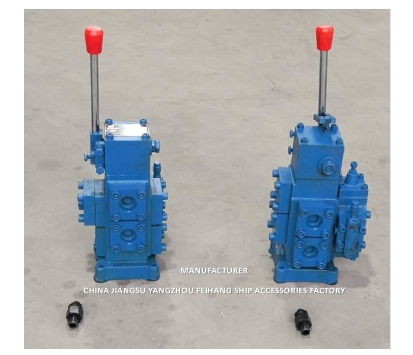 VÁLVULAS DE CONTROLE DE FLUXO PROPORCIONAL MANUAL CSBF-H-G20 PARA BLOCO DE VÁLVULAS DE CONTROLE HIDRÁULICO DE NAVIOS