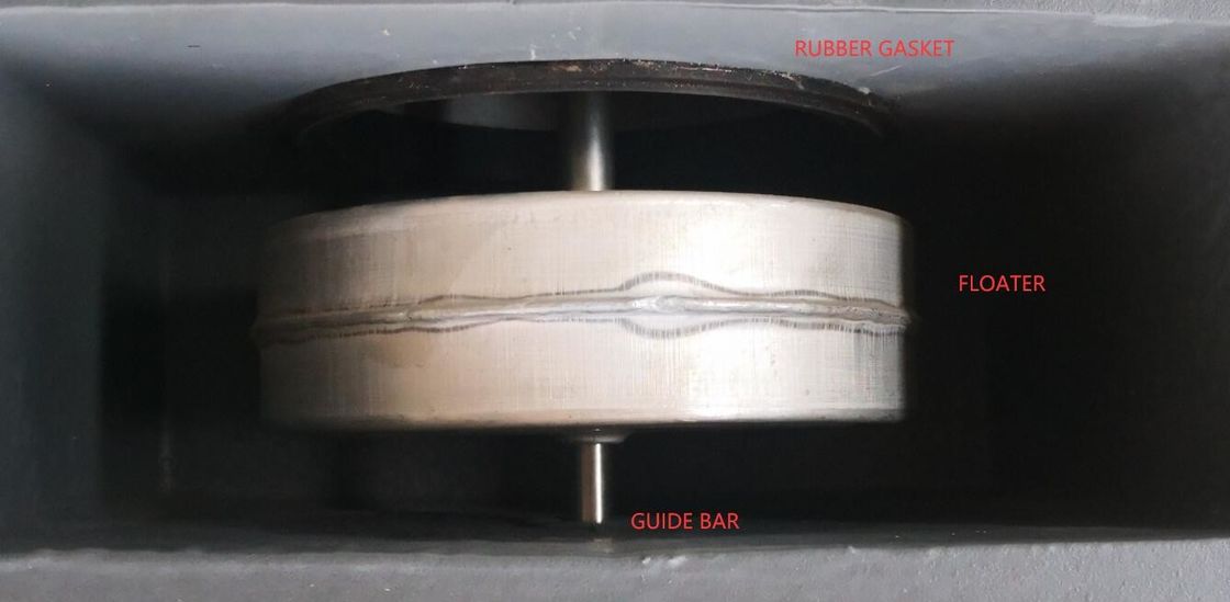 Disco flutuante de aço inoxidável de 0,3mpa para cabeça de ventilação de reator personalizada Disco flutuante para cabeça de ventilação de reator