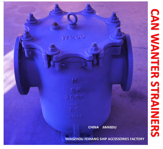 IMPA872011 Marine Can Water Filters 5K-250A S-Type Body - Filtro de ferro fundido - Aço inoxidável