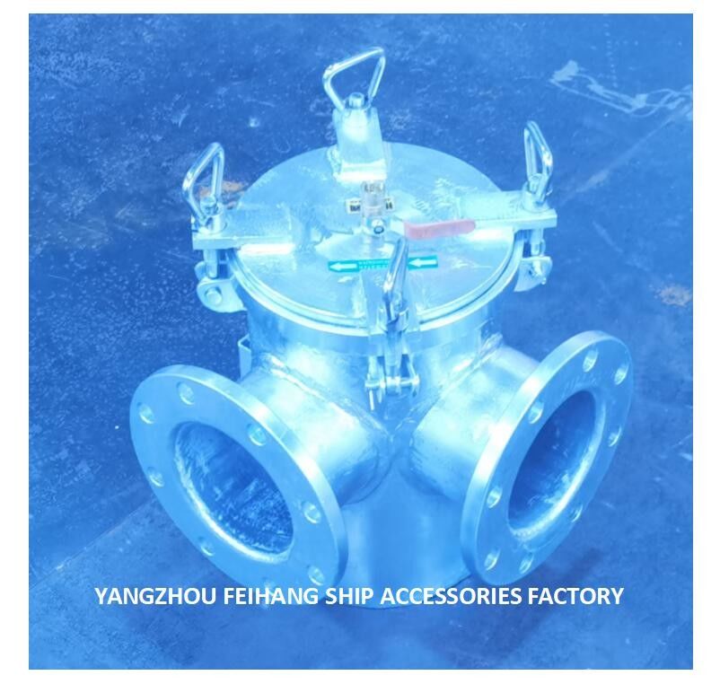 Filtro de água marinha BLS100 CB/T497-2012 FH-BLS100A CB/T497-94 de ângulo reto marinho