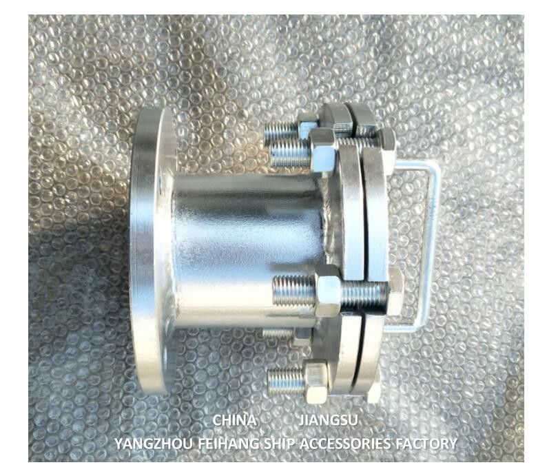 Junção de descarga de esgoto de aço inoxidável, esgoto de óleo de aço inoxidável Conexão internacional de terra AS10065 CB/T3657-94