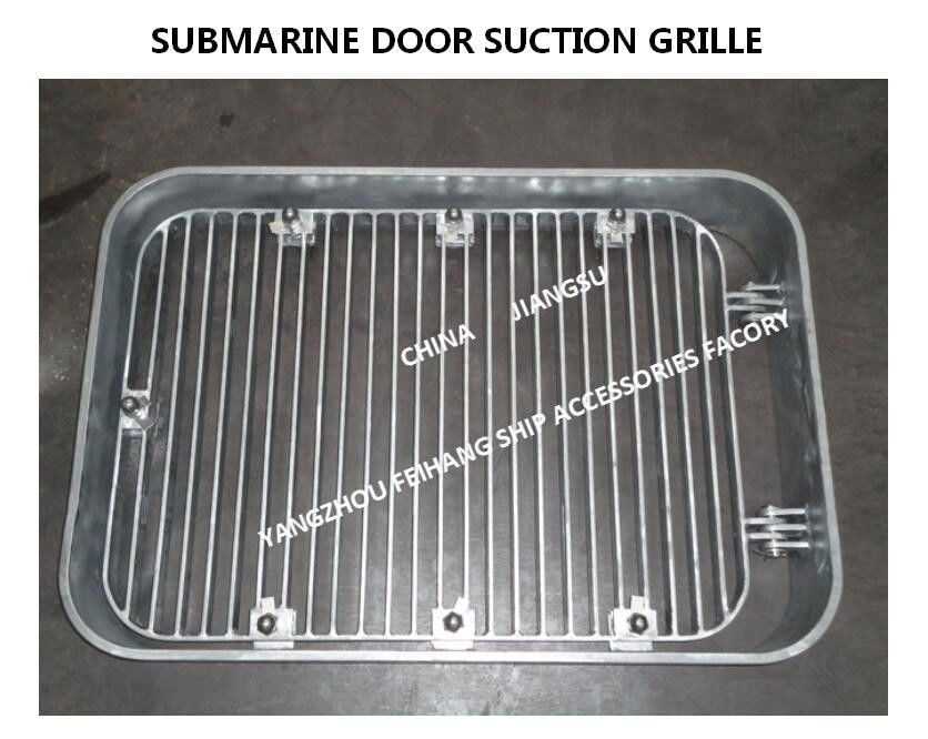 A125 Cb/T615-95 Grelha de sucção, Grelha de sucção retangular, Grelha de sucção de porta submarina Tamanho de abertura do casco: 220 mm * 310 m