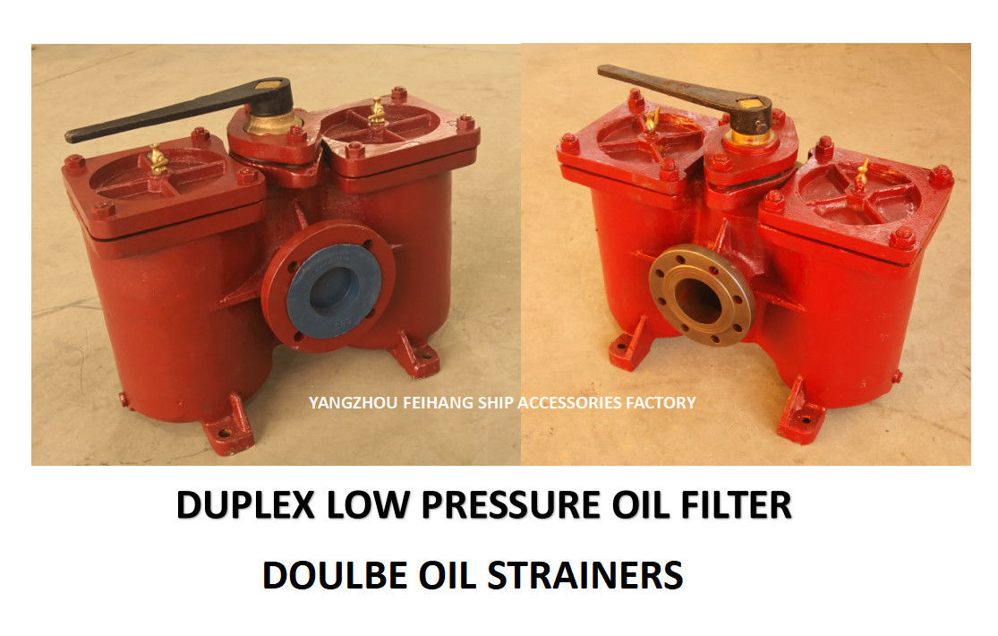 Modelo: Filtro em caixa do ferro fundido do corpo de filtro do óleo do dobro de AS80-0.75/0.26 CB/T425-94 D.O. Delivery Pump Suction inoxidável