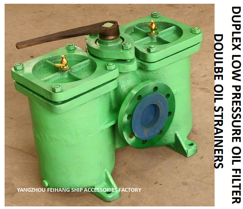 Modelo: Filtro em caixa do ferro fundido do corpo de filtro do óleo do dobro de AS80-0.75/0.26 CB/T425-94 D.O. Delivery Pump Suction inoxidável