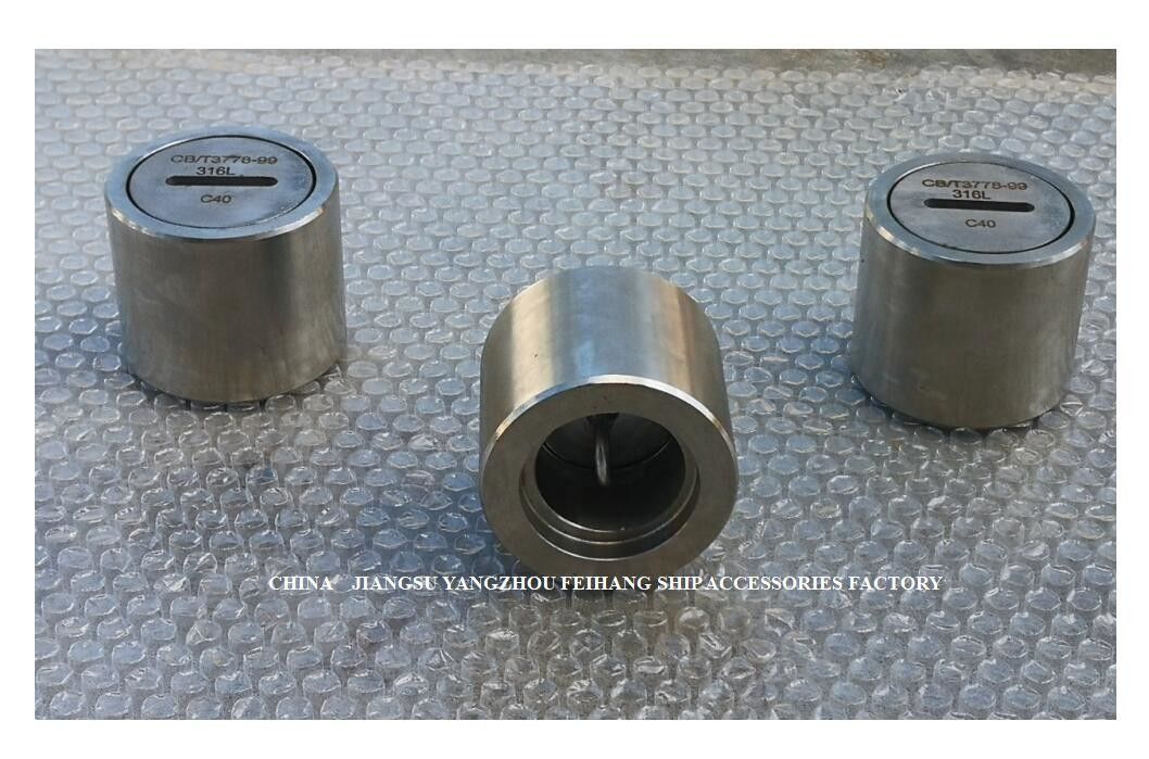 Tubulação de som de aço inoxidável modelo principal A40 CB/T3778-99 tampão de som de aço inoxidável