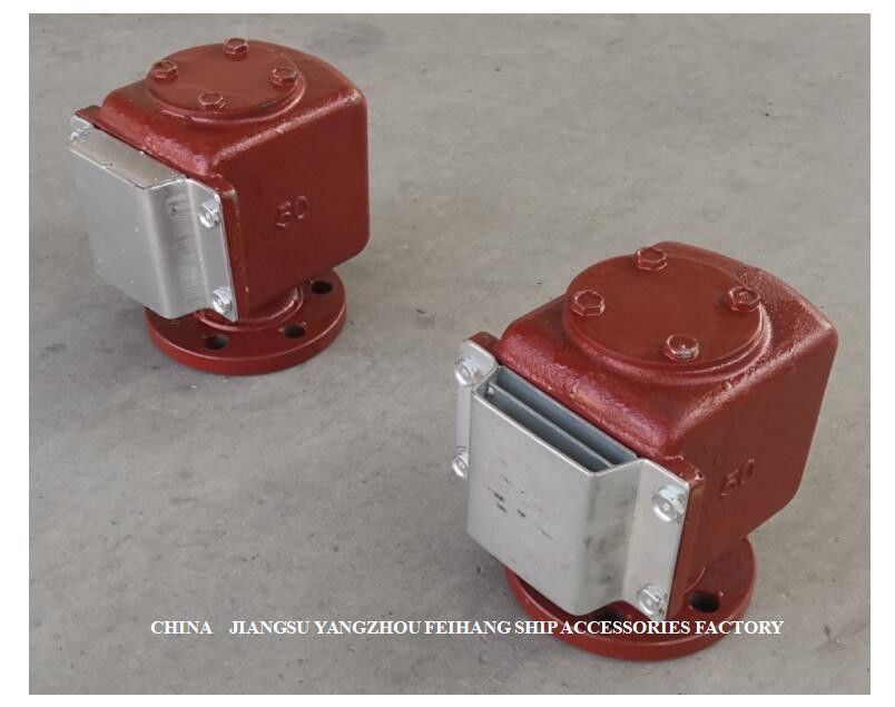 Cabeça da tubulação de ar para o Flutuador-tipo ferro fundido do tanque de óleo diesel do corpo de DS65QT CB/T3594-1994 com malha à prova de fogo