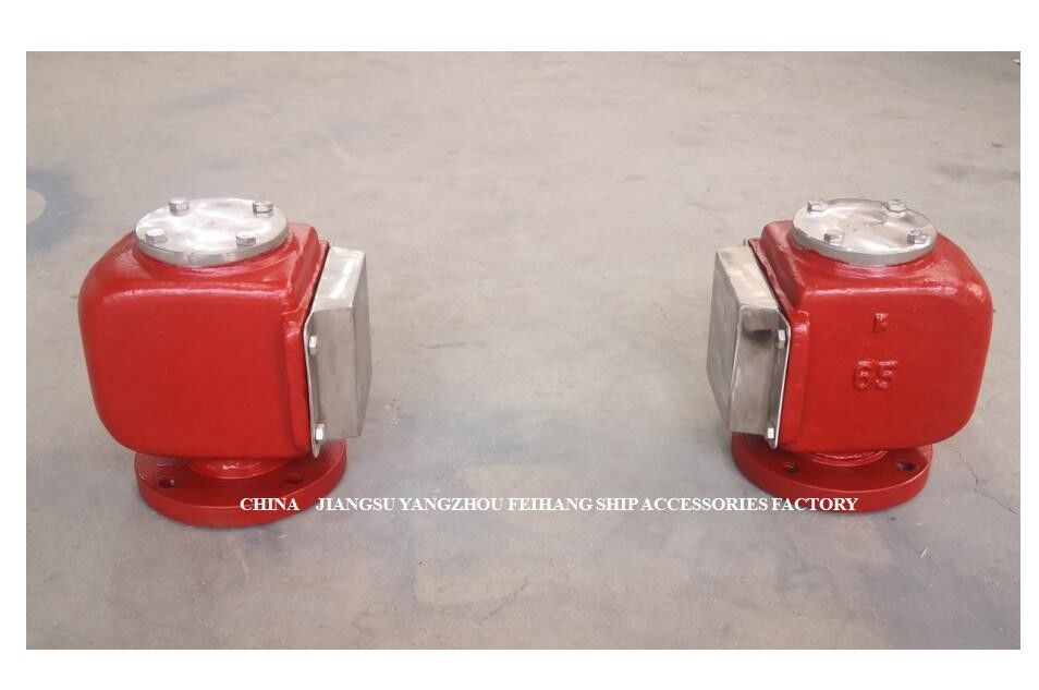 Tampão respirável para a angra lateral de aço inoxidável Marine Air Vent Headr de F.O. Spill Tank Model DS50QT CB/T3594-1994