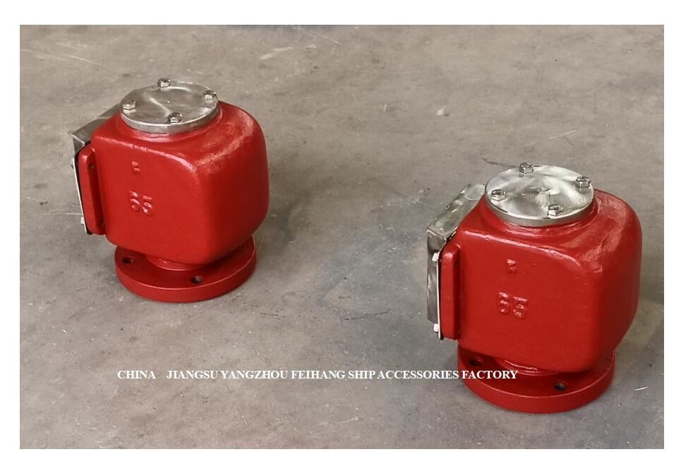 Tampão respirável para a angra lateral de aço inoxidável Marine Air Vent Headr de F.O. Spill Tank Model DS50QT CB/T3594-1994
