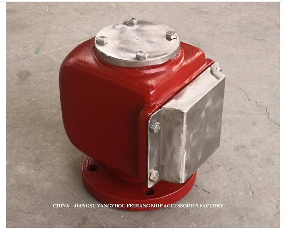 Tipo cabeça do flutuador do respiradouro de ar para a tampa lateral de aço inoxidável de Es 50qt Cb/T3594-1994 do modelo do tanque de F.O. Settling