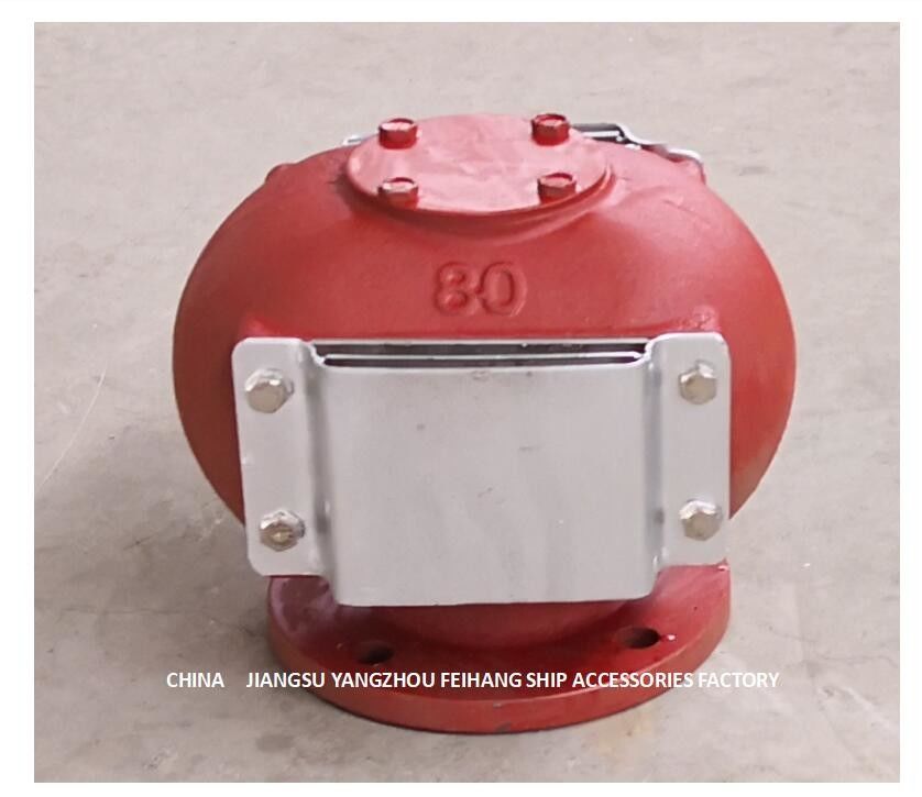 Cabeça da tubulação de ar para o modelo do tanque da água de esgoto: ES80QT CB/T3594-94 Marine Air Pipe Head