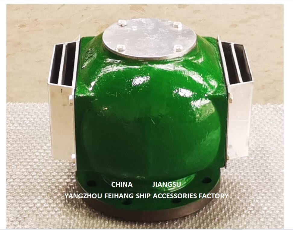 Cabeça da tubulação de ar para o MODELO do tanque da água de esgoto: Cabeça da tubulação de ES125 CB/T3594-94 Marine Air Vent Head Air