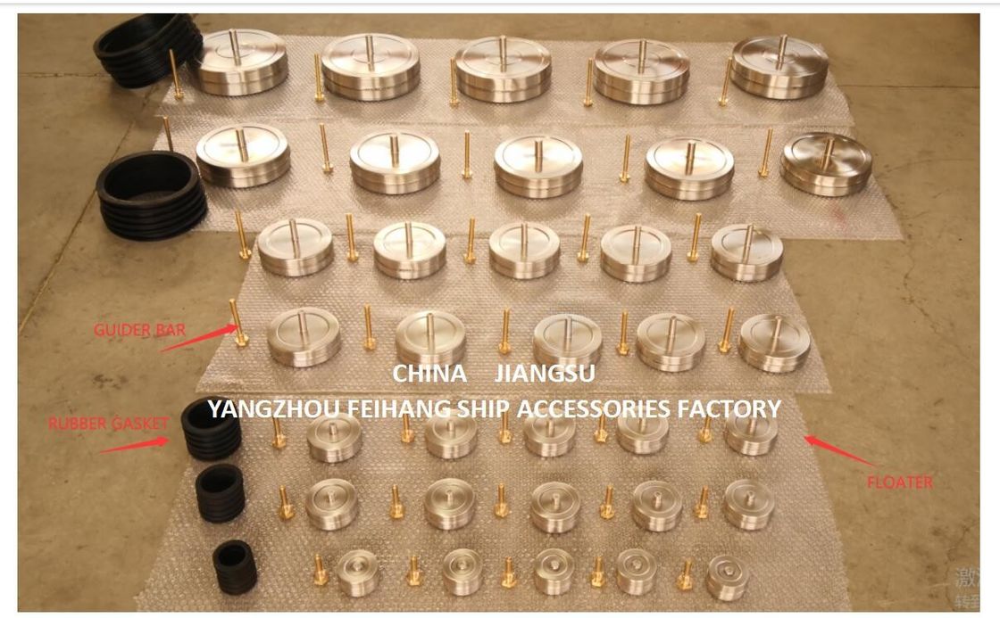 Vagabundo de aço inoxidável para a cabeça do respiradouro de ar feita na fábrica dos acessórios do navio de China Jiangsu Yangzhou Feihang