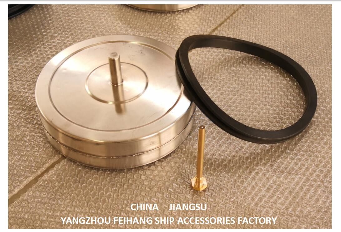 Cabeça de aço inoxidável do respiradouro de ar do disco do flutuador feita na fábrica dos acessórios do navio de China Jiangsu Yangzhou Feihang