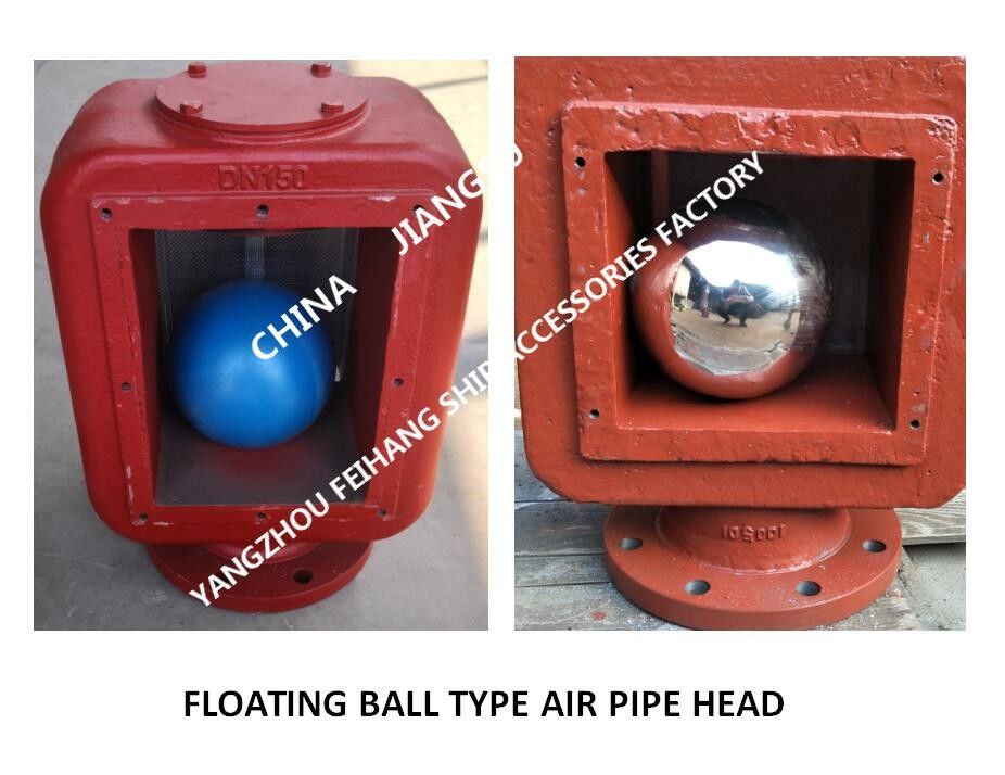 Flutuador plástico do flutuador de aço inoxidável de Marine Air Pipe Head Float Marine Breathable Cap Plastic Float