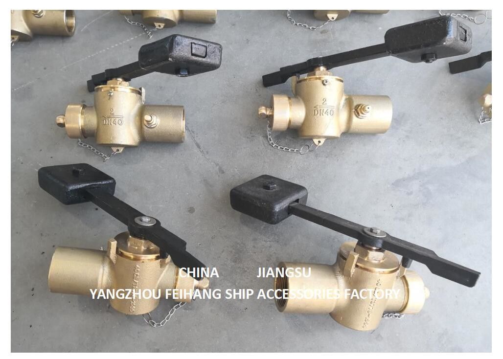 Cabeça CB/T3778-99 de Marine Sounding Self Closing Valve - de Marine Self Closing Measuring Pipe