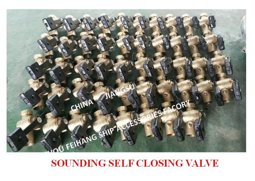 Cabeça CB/T3778-99 de Marine Sounding Self Closing Valve - de Marine Self Closing Measuring Pipe