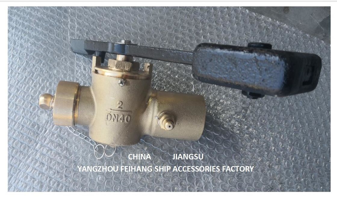 Profundidade de bronze que mede a válvula de fecho automático Fh-65 Acb/T3778-1999 para Marine Sewage Treatment