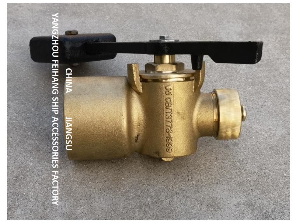 Material de fecho automático da válvula de FH-65A CB/T3778-1999 Marine Anchor Chain Cabin Sounding: Tipo pesado de bronze do martelo