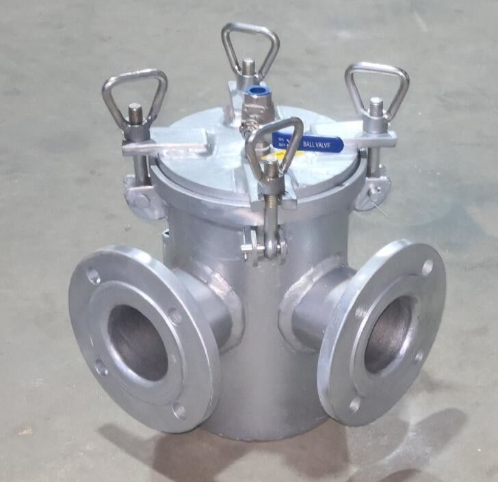 Filtro de água grosseiro da sução para a entrada de bomba auxiliar A80 do Seawater CBM1061-81 Marine Sea Water Strainers