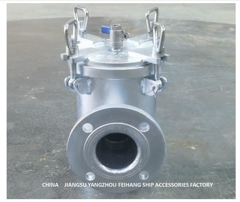 Filtro de água grosseiro da sução para a entrada de bomba auxiliar A80 do Seawater CBM1061-81 Marine Sea Water Strainers