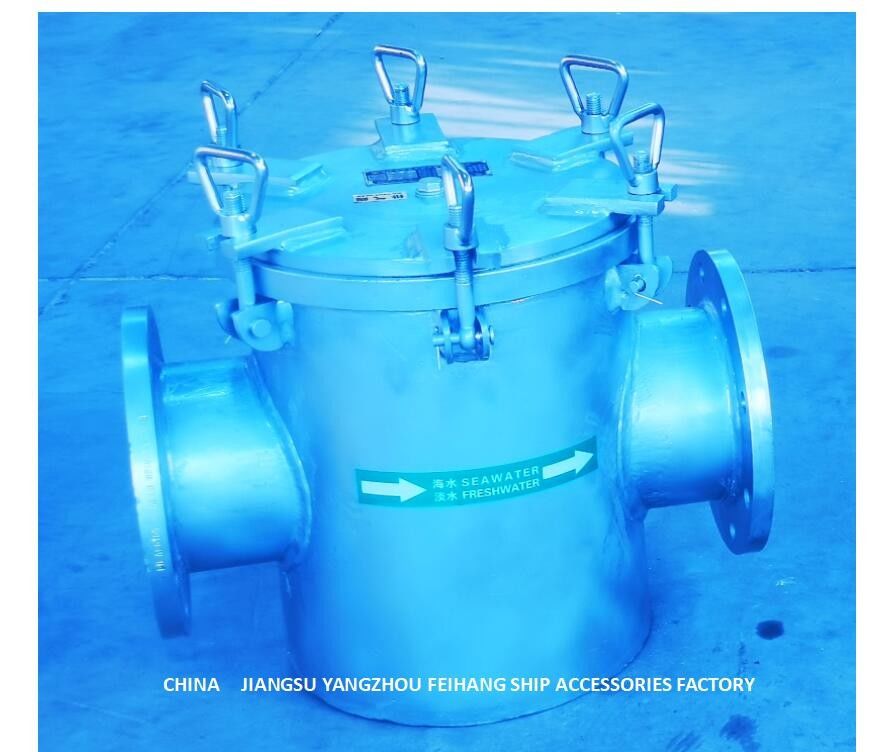 Filtro de água de Marine Sea para o filtro de aço inoxidável galvanizado da bomba de água fresca AS150 CB/T497-2012 aço carbono diário