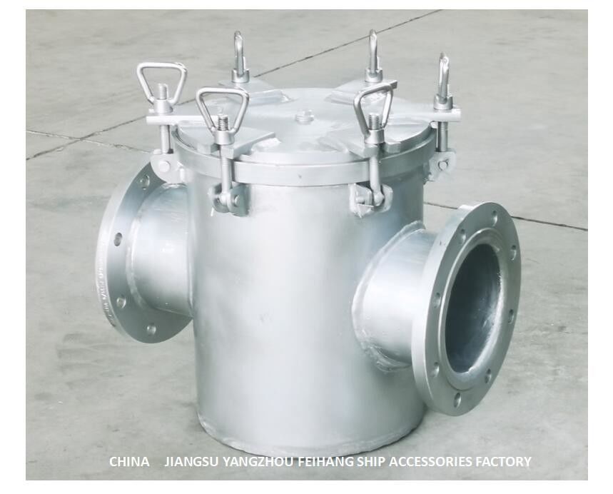 Em linha reta através do filtro de água grosseiro da sução para o material maioria do aço carbono da entrada de bomba AS150 do Seawater CB/T497-2012