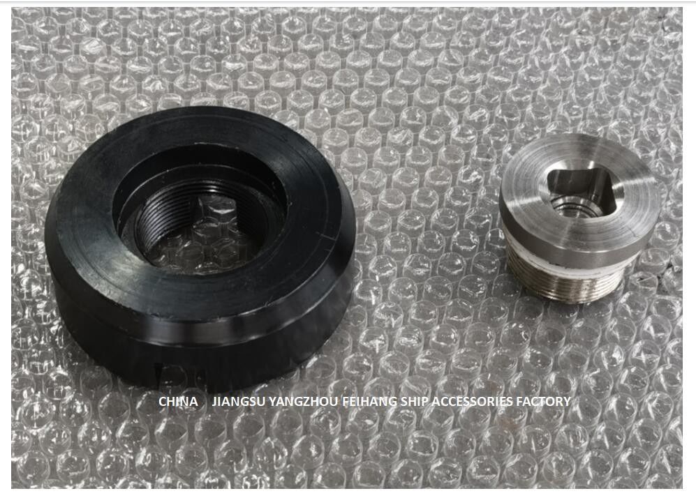 O corpo da tomada de dreno da parte inferior da construção naval CB/T254-1997 moldou o núcleo de aço da tomada de aço inoxidável ou de cobre