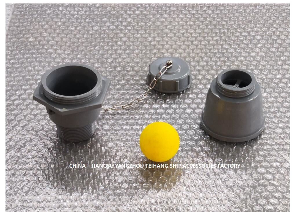 Bola de flutuador interna plástica das peças do corpo da coleção da água da tampa do portal da carga da válvula de Impa233390 Marine Hatch Cover Valve Flow