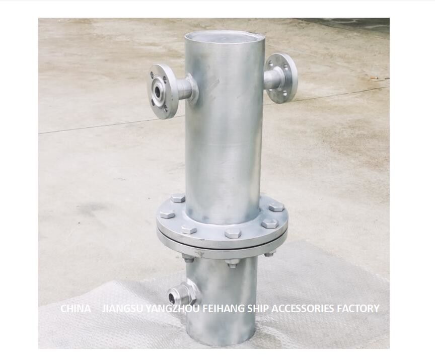 Pressão de funcionamento 3.0mpa do material do aço carbono do separador BS30032 CB/T3657-2014 de Marine Automatic Drainage Gas Water