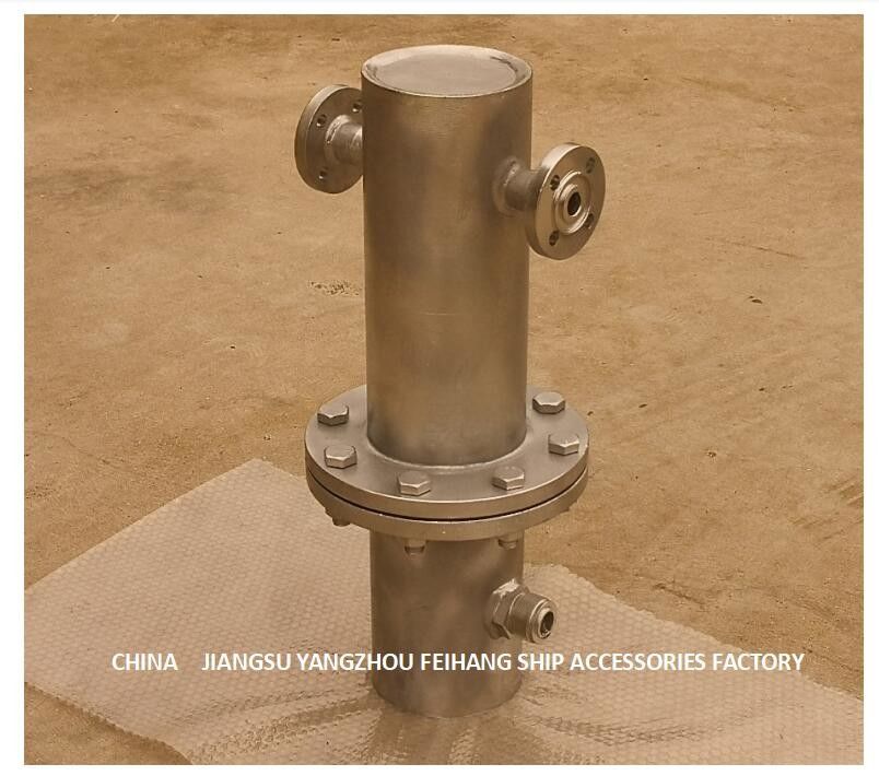 Pressão de funcionamento automática 3.0mpa do material do aço carbono Cb/T3657-2014 de Marine Gas Water Separator Bs 30080 da drenagem