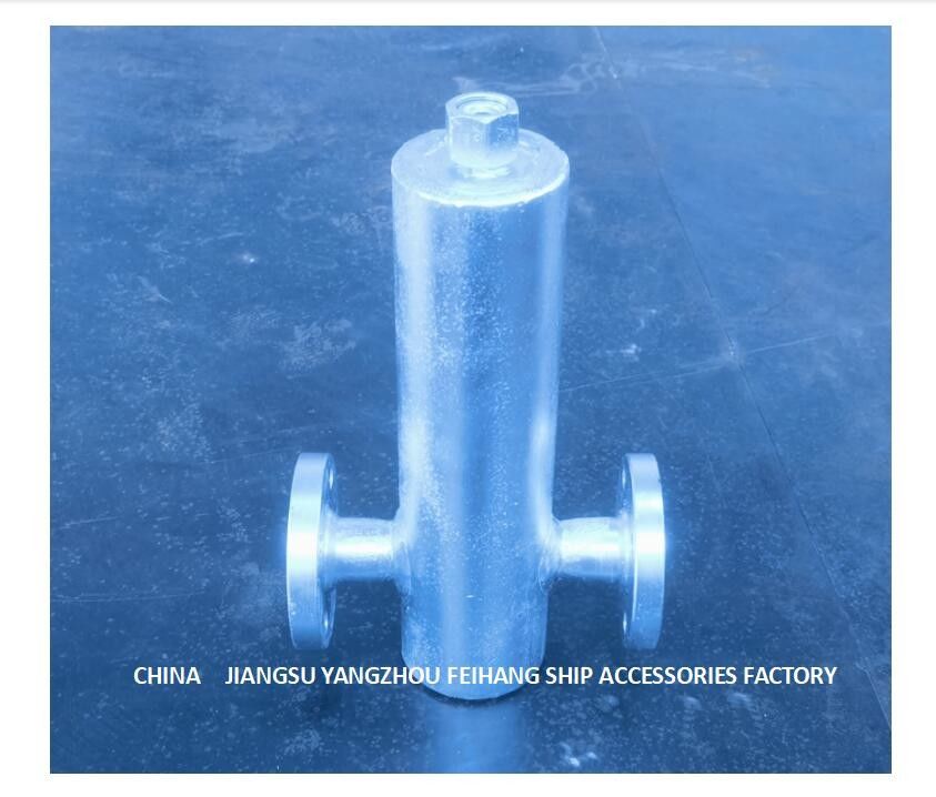 Marine Gas Water Separator - modo galvanizado AS30025 CB/T3572 do separador de água do gás do mergulho quente do aço carbono