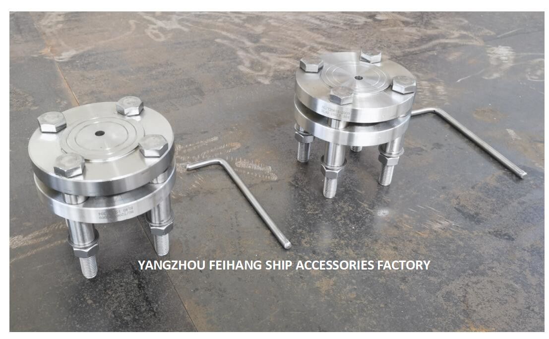 Princípio de funcionamento de material de aço inoxidável de FH-50a Marine Adjustable Flow Orifice Plate