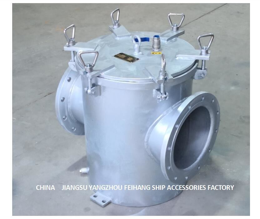 Cilindro galvanizado AS350 de aço inoxidável Cb/T497-2012 do filtro do corpo de filtro do Seawater da porta aço carbono Subsea de nível elevado
