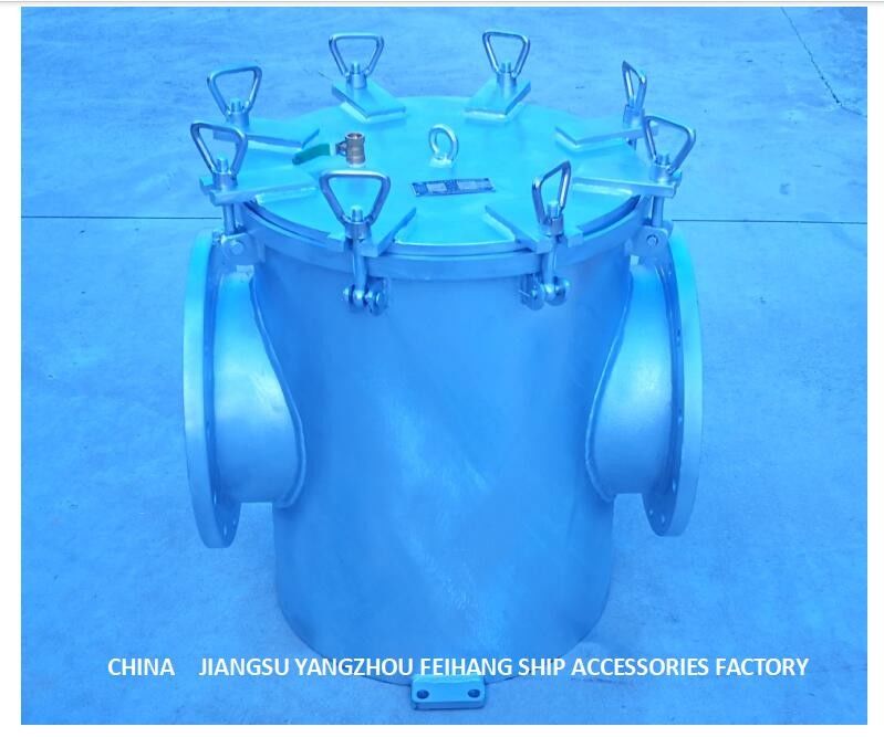 Cilindro galvanizado AS350 de aço inoxidável Cb/T497-2012 do filtro do corpo de filtro do Seawater da porta aço carbono Subsea de nível elevado