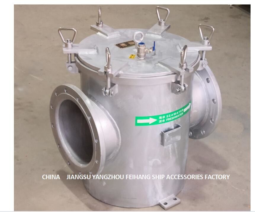 O aço carbono importado galvanizou o filtro AS350 Cb/T497 do Seawater para a bomba do Seawater do condicionamento de ar