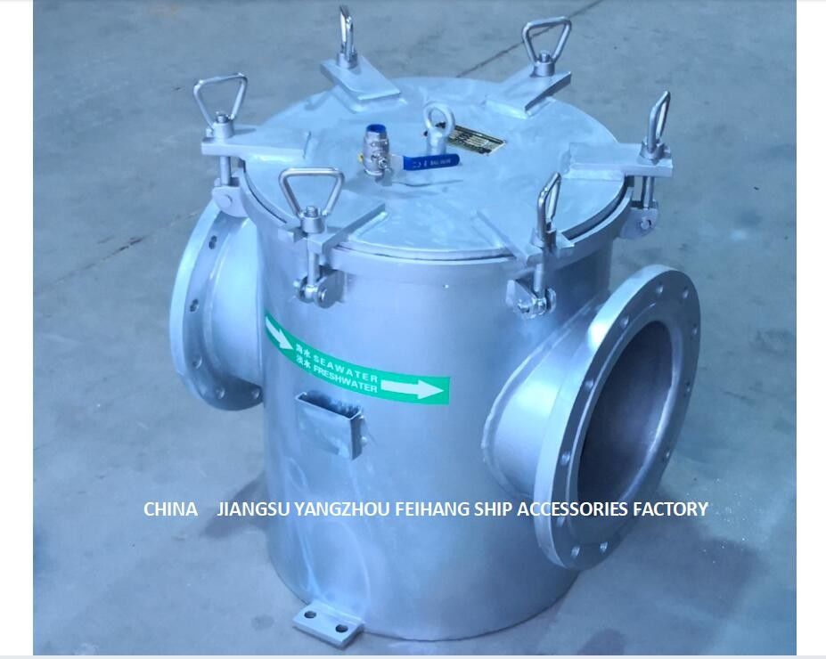 O aço carbono importado galvanizou o filtro AS350 Cb/T497 do Seawater para a bomba do Seawater do condicionamento de ar