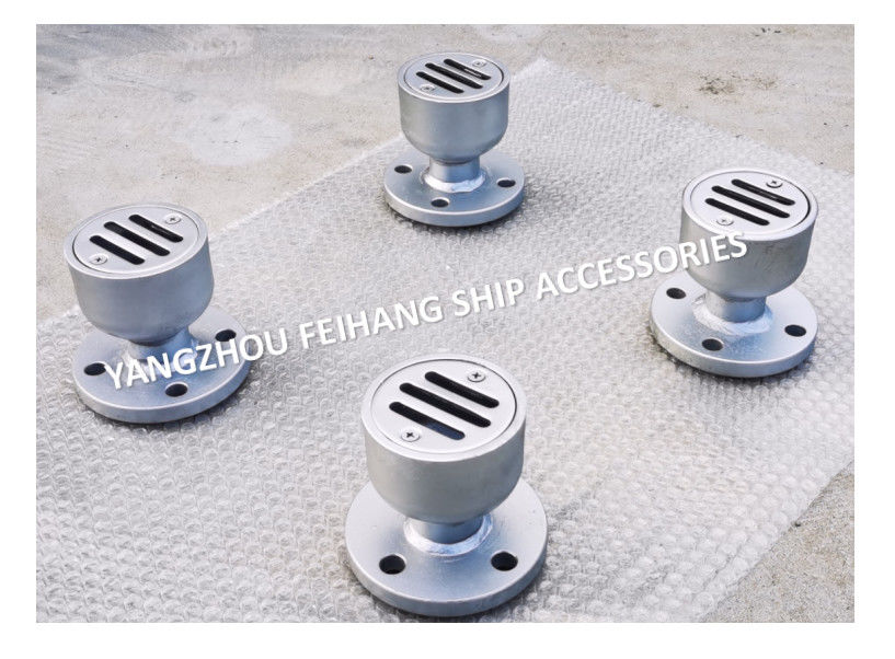 Cb/T3885-2014 YB Marine Floor Drain Carbon Steel flangeada circular galvanizou Marine Deck Leakage Port