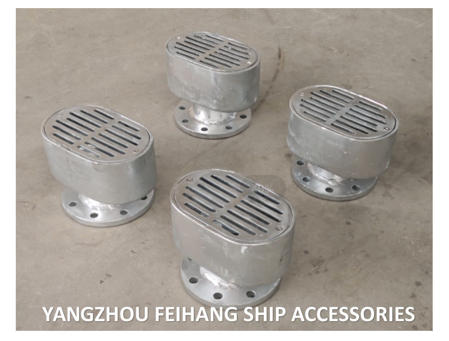 O mergulho quente oval de TBS150 Cb/T3885-2004 galvanizou o porto do escapamento da plataforma/o porto do escapamento plataforma de Marine Hot Dip Galvanized Oval