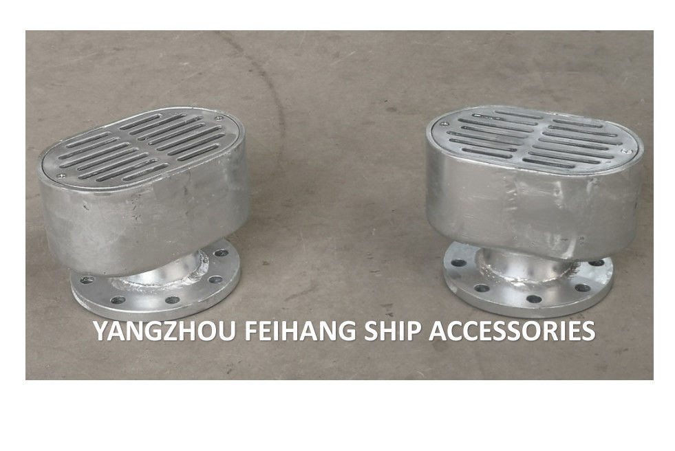 O mergulho quente oval de TBS150 Cb/T3885-2004 galvanizou o porto do escapamento da plataforma/o porto do escapamento plataforma de Marine Hot Dip Galvanized Oval