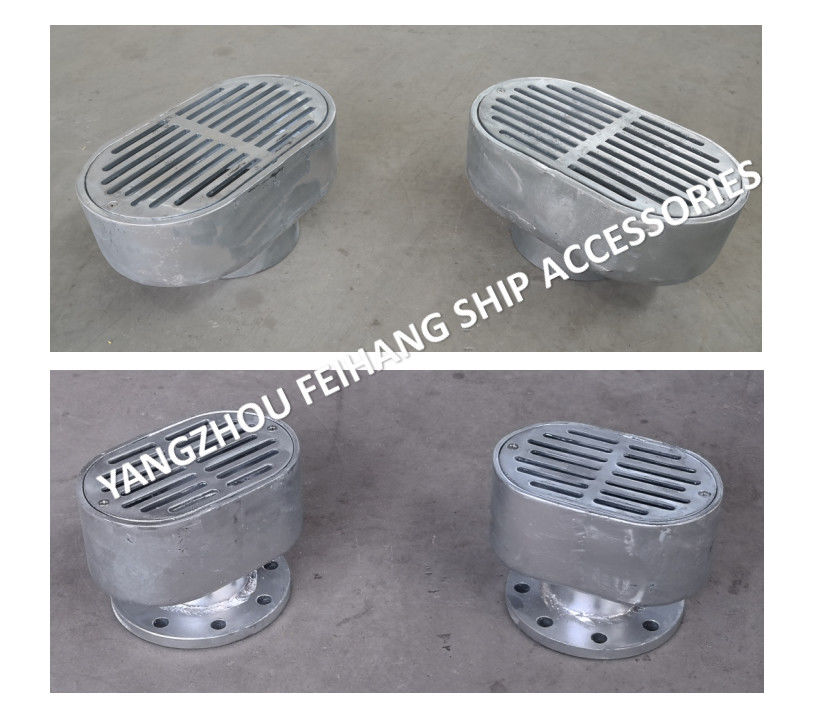 Porto TBS100 CB/T3885-2014 de Marine Floor Drain - de Marine Oval Deck Leakage Port - de Marine Oval Flange Deck Leakage
