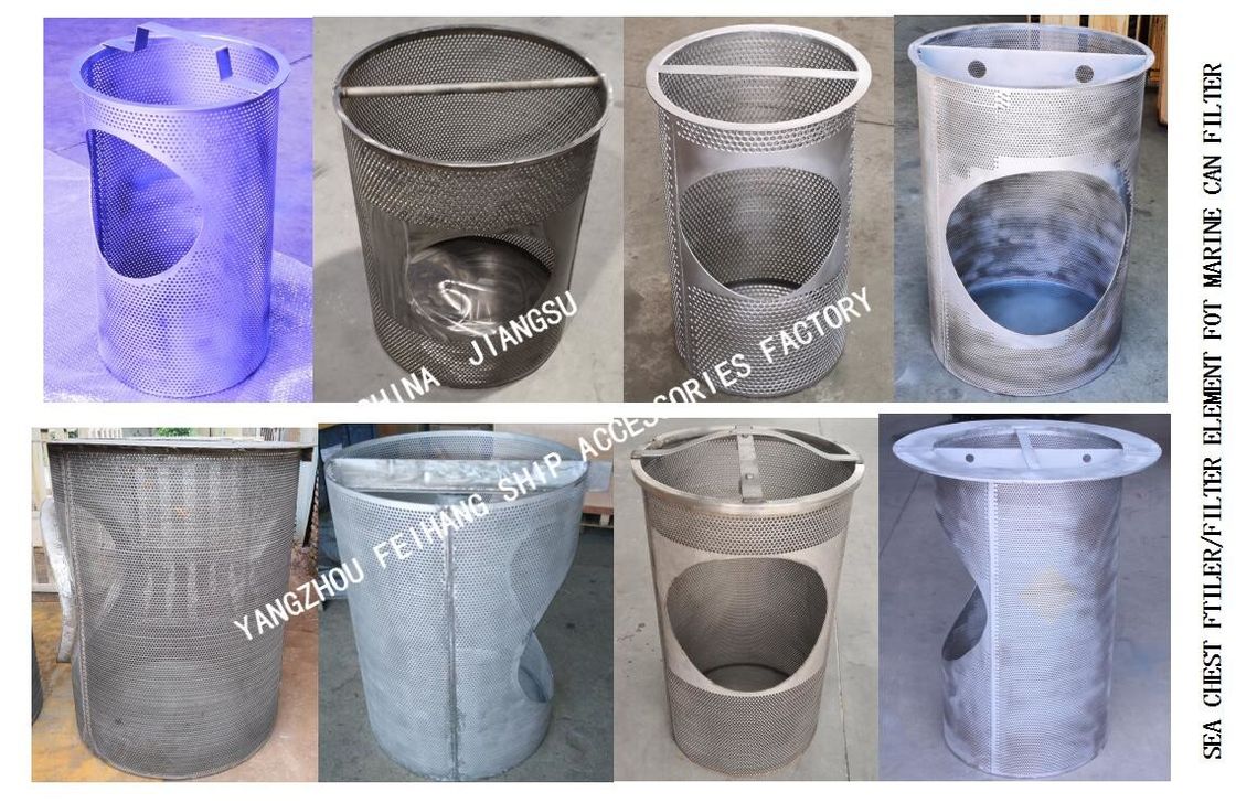 Caixa e Marine Sea Chest Strainers Filter de mar principal apropriadas para a filtragem eficiente dos conjuntos de filtro do Seawater