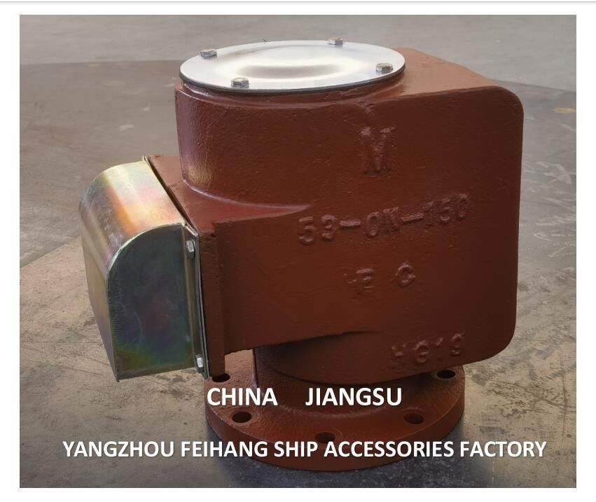 Cabeça de ventilação de disco flutuante de ferro fundido para marinha 53ON CB/T3594